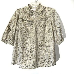Calivta Floral Blouse Women’s Small